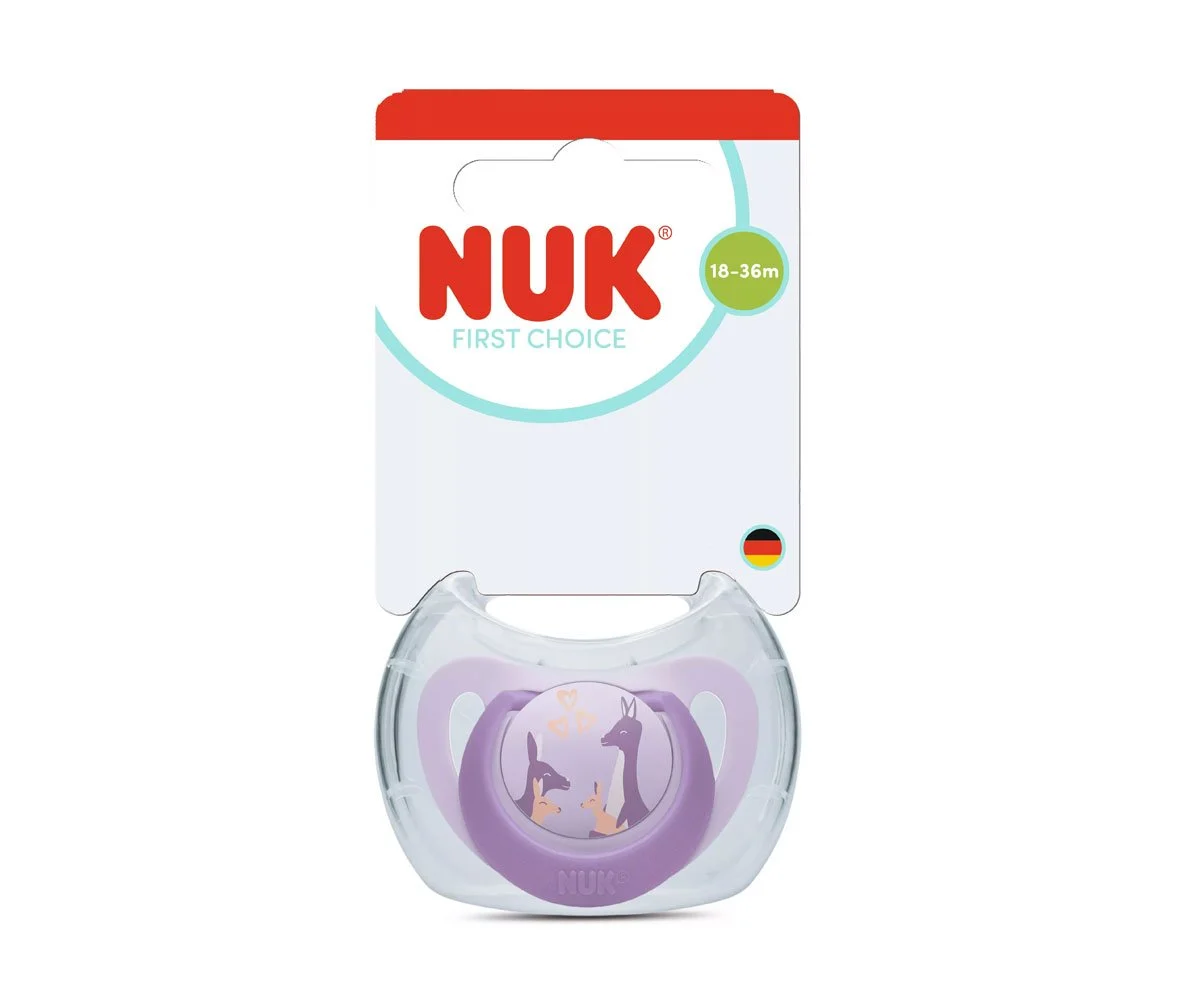 Nuk-Биб.залъг. FC 1бр 18+м Кенгуру, момиче