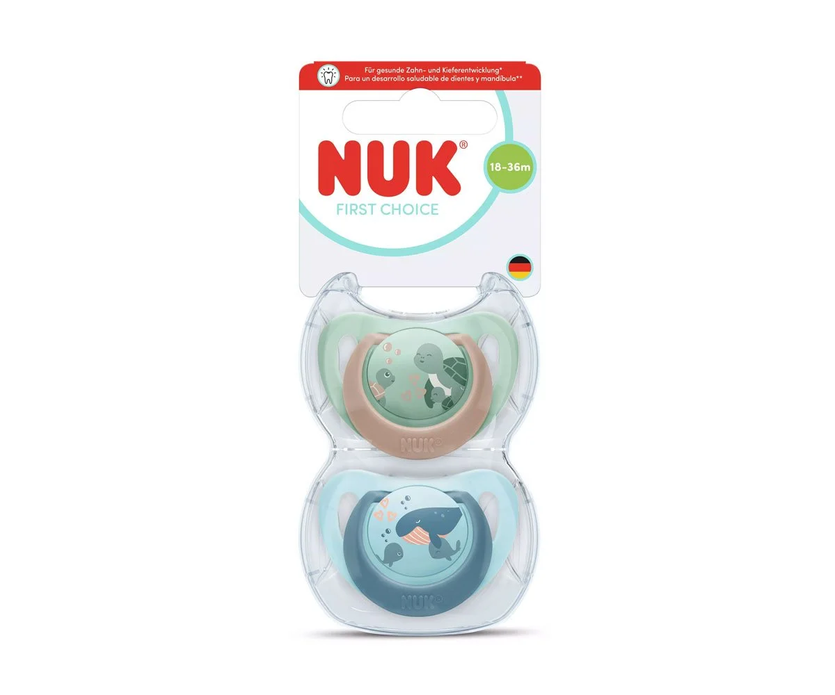 Nuk-Биб.залъг. FC 2бр 18+м Костенурка/Кит, момче