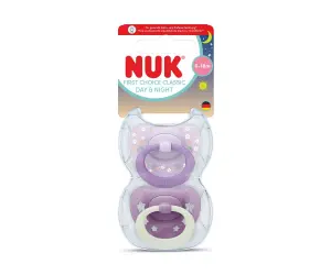 Nuk-Биб.залъг. FC 2бр 6-18м D&N, момиче