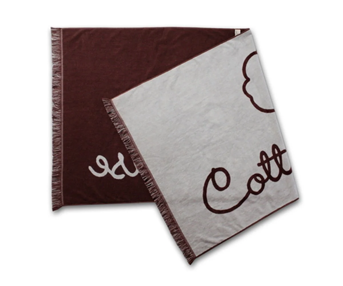 Плажна кърпа Cotton House, Silver Shade