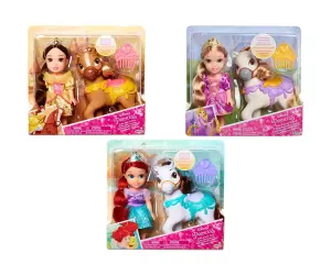 Jakks Pacific - Дисни принцеси - Малка принцеса с пони 15 см, асортимент