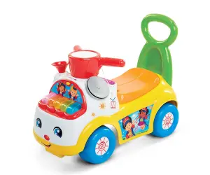 Jakks Pacific - Фишър Прайс - кола за каране и бутане - Музикален парад