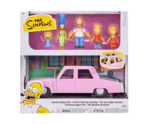 Jakks Pacific - Симпсънс - Автомобил с фигурки
