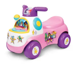 Фишър Прайс - Fisher price - Кола за каране и бутане, лилав цвят