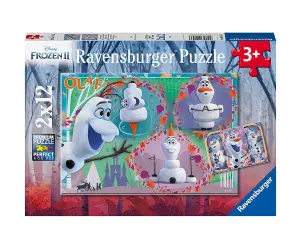Ravensburger - Пъзел 2х12 ел. - Всички обичат Олаф