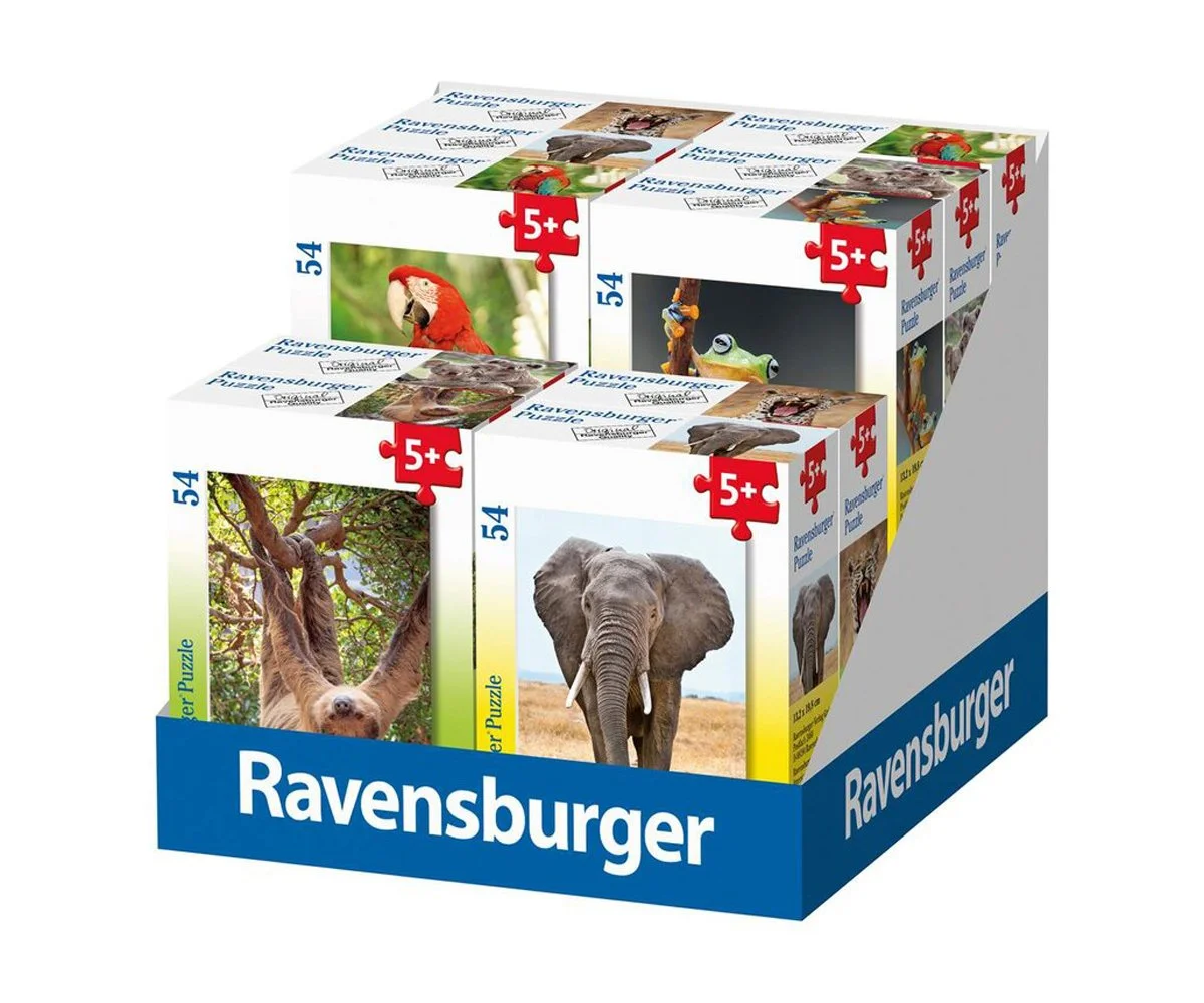 Ravensburger - Пъзел 54 ел. - Екзотични животни, асортимент