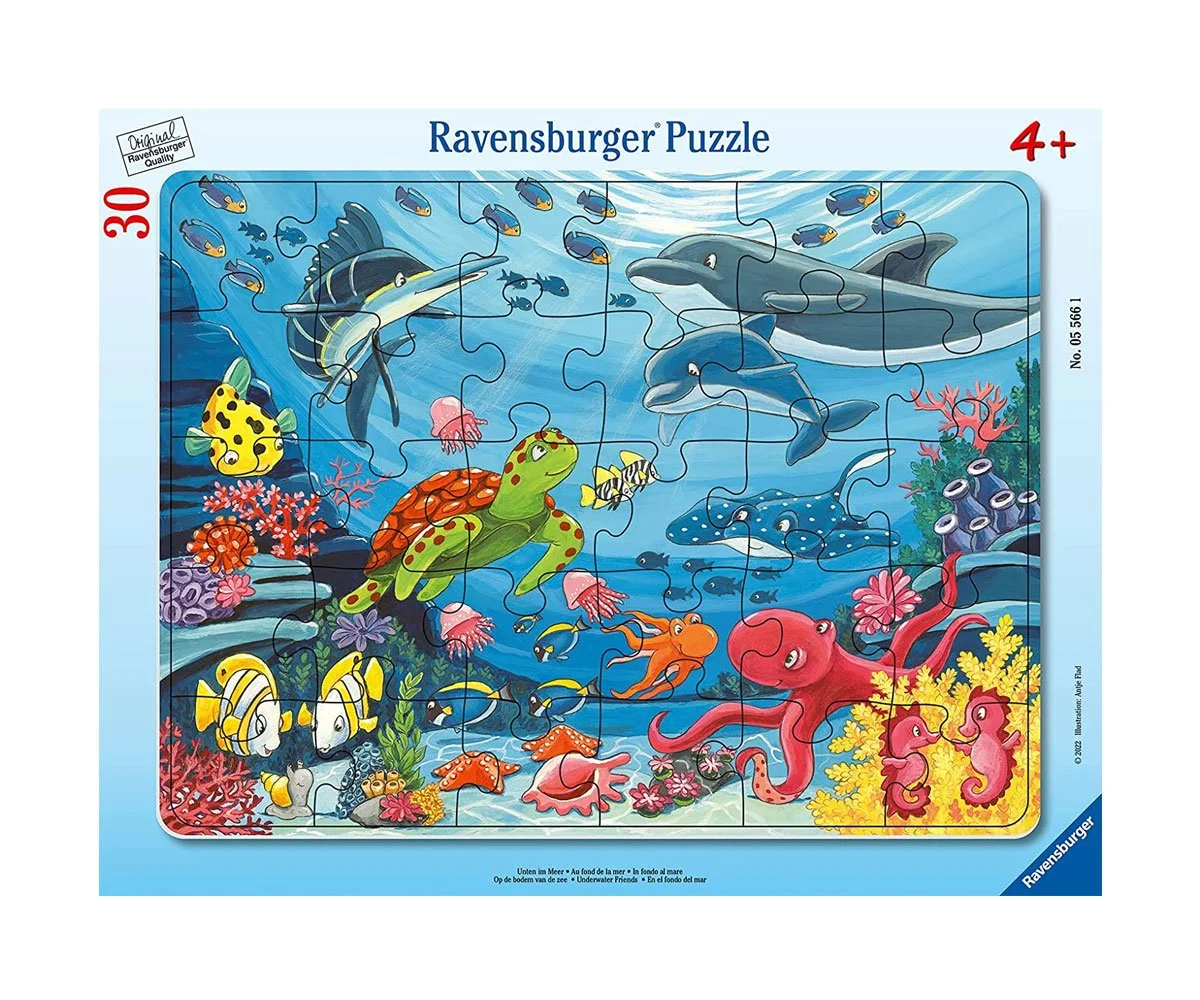 Ravensburger - Пъзел 30 ел. - Долу в морето