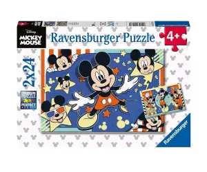 Ravensburger - Пъзел 2х24 ел. - Мики Маус