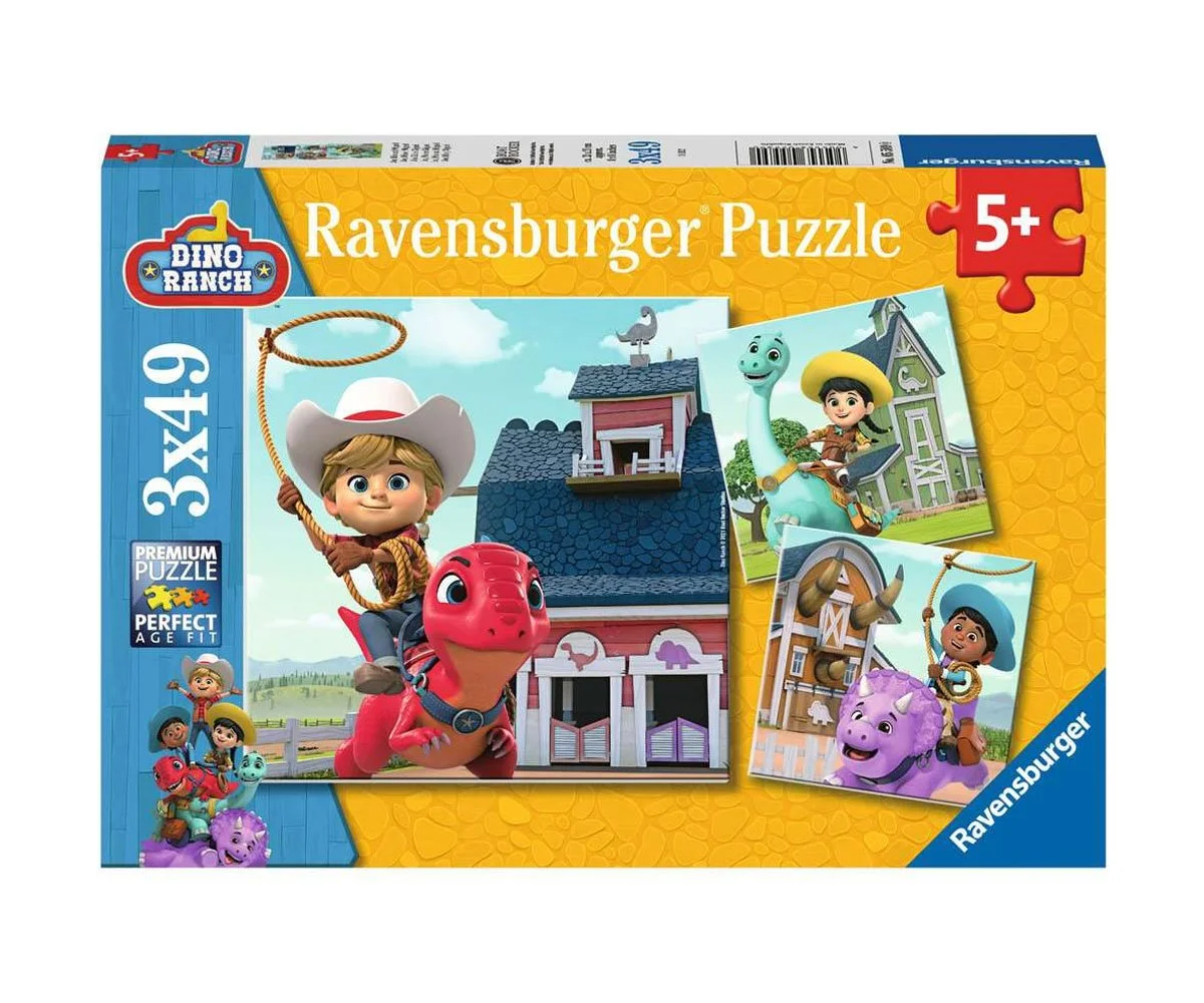 Ravensburger - Пъзел 3х49 ел. - Джон, Мин и Мигел