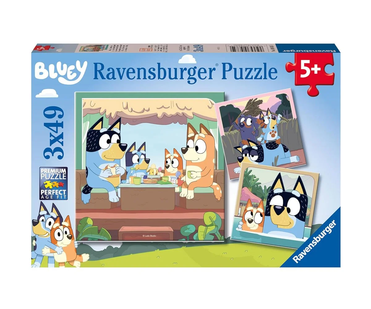 Ravensburger - Пъзел 3х49 ел. - Блуи
