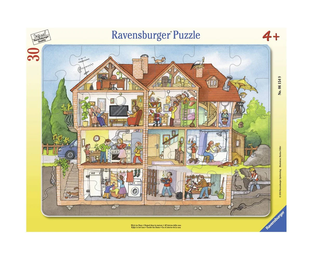 Ravensburger - Пъзел 30-48 ел. - Вкъщи