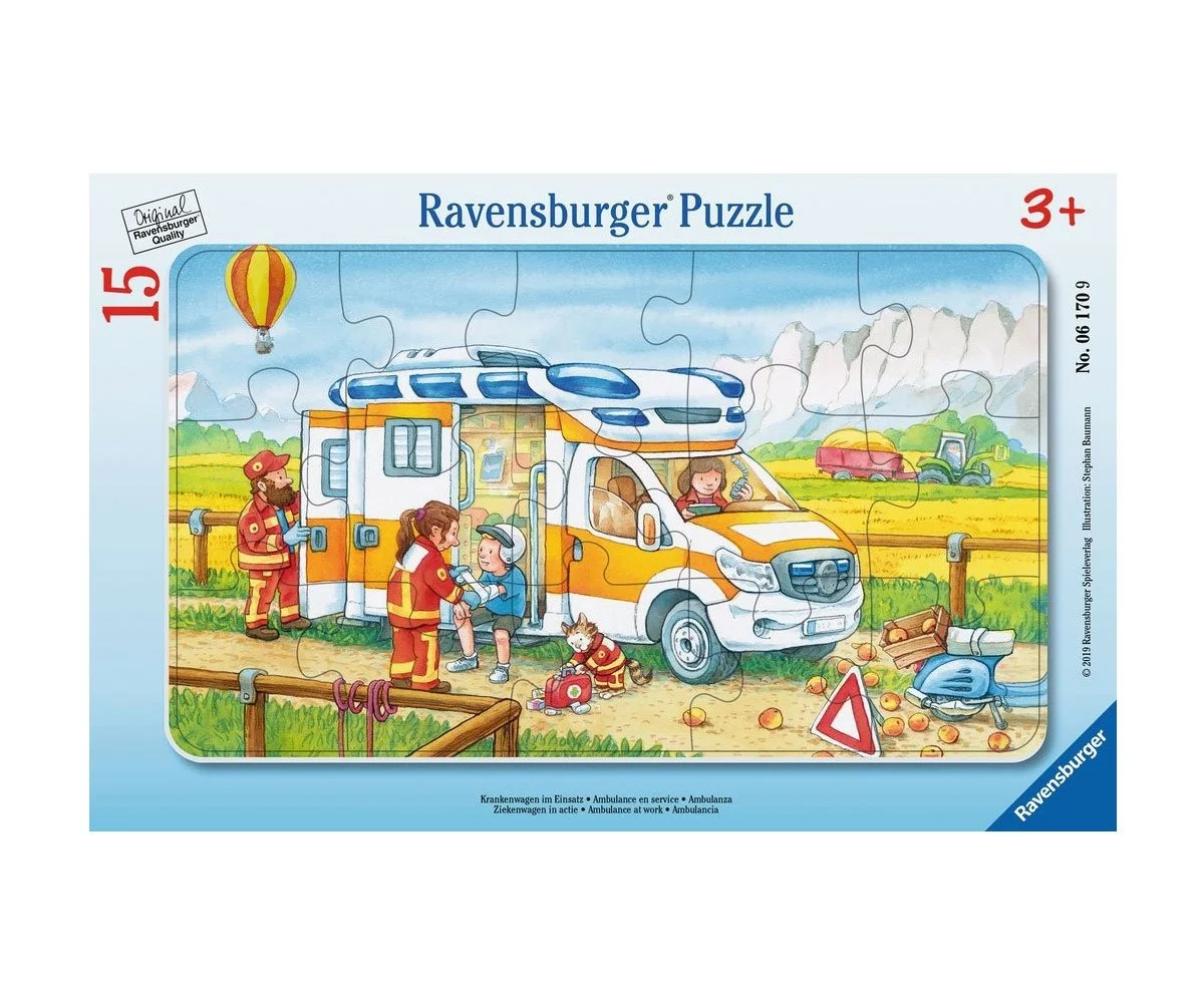 Ravensburger - Пъзел 15 ел. - Линейка