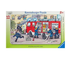Ravensburger - Пъзел 15 ел. - Пожарникарска кола