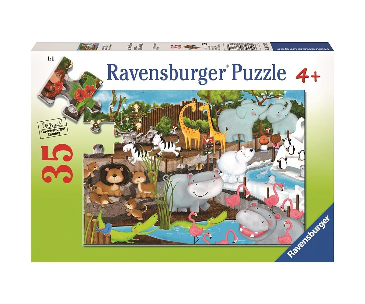 Ravensburger - Пъзел 35 ел. - Зоопарк