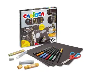 Carioca - к-кт за рисуване  Metallic creator