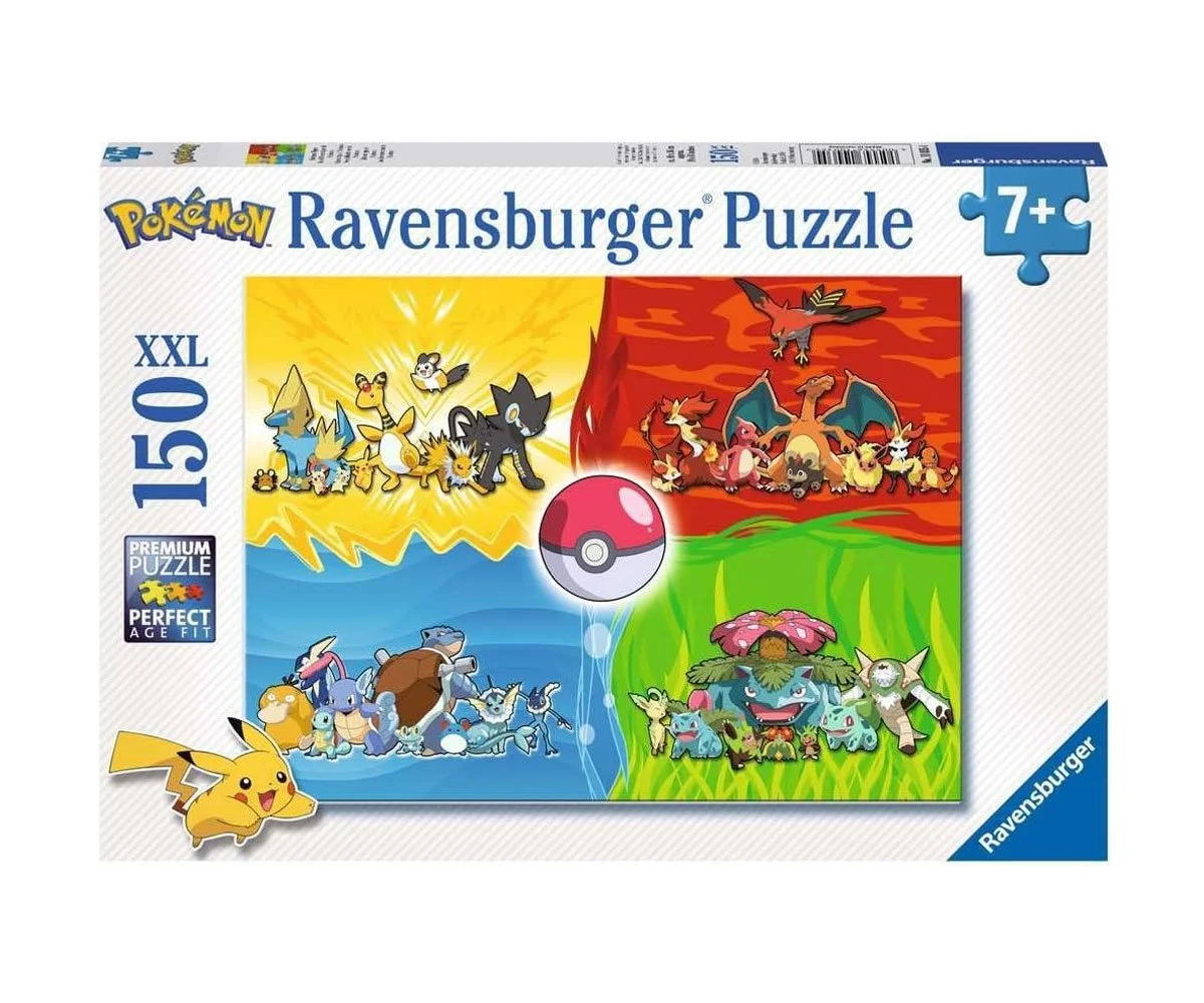 Ravensburger - Пъзел 150 ел. - XXL - Покемон