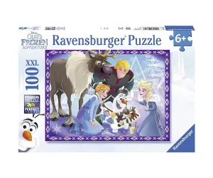 Ravensburger - Пъзел 100 ел. - Приключенията на Олаф
