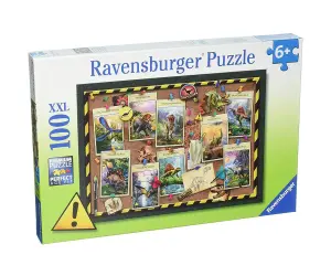 Ravensburger - Пъзел 100 ел. - Колекция динозаври