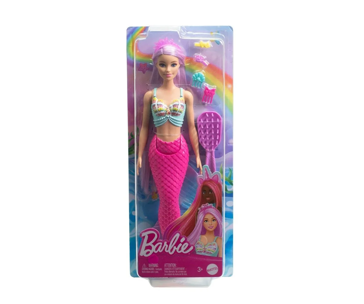 Barbie - Fantazy Барби Русалка с дълга коса