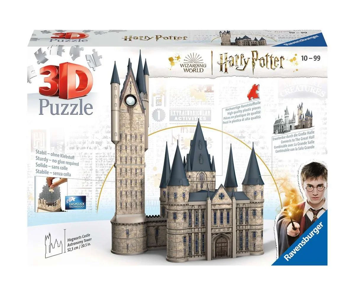 Ravensburger - 3D Пъзел 540 ел. Замъкът Хогуортс - Астрономическа кула