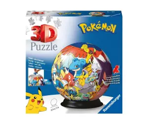 Ravensburger - 3D Пъзел 72 ел. - Топка Покемон