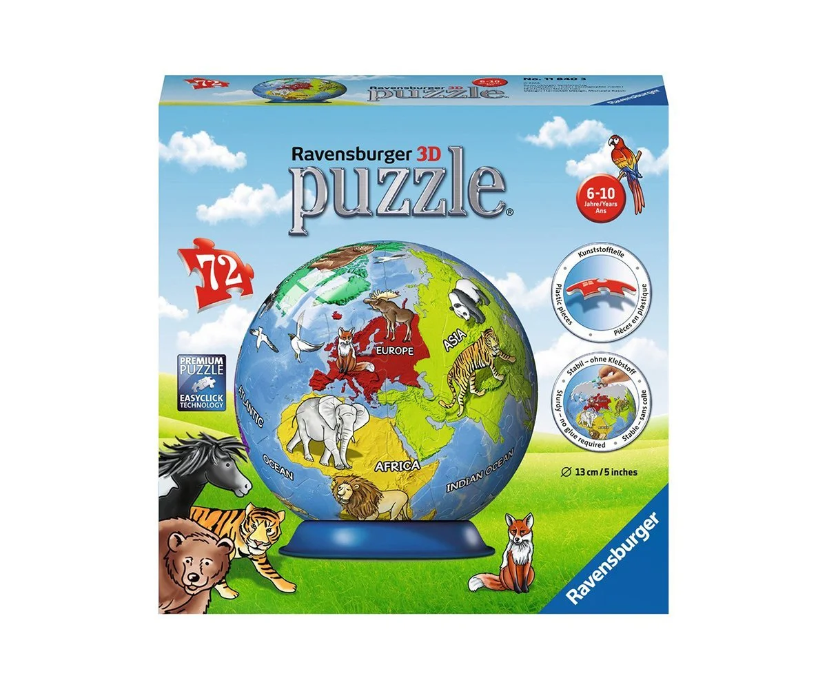 Ravensburger - 3D Пъзел 72 ел. - Земята