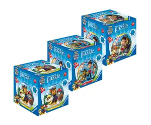 Ravensburger - 3D Пъзел топка 54 ел. - Пес Патрул