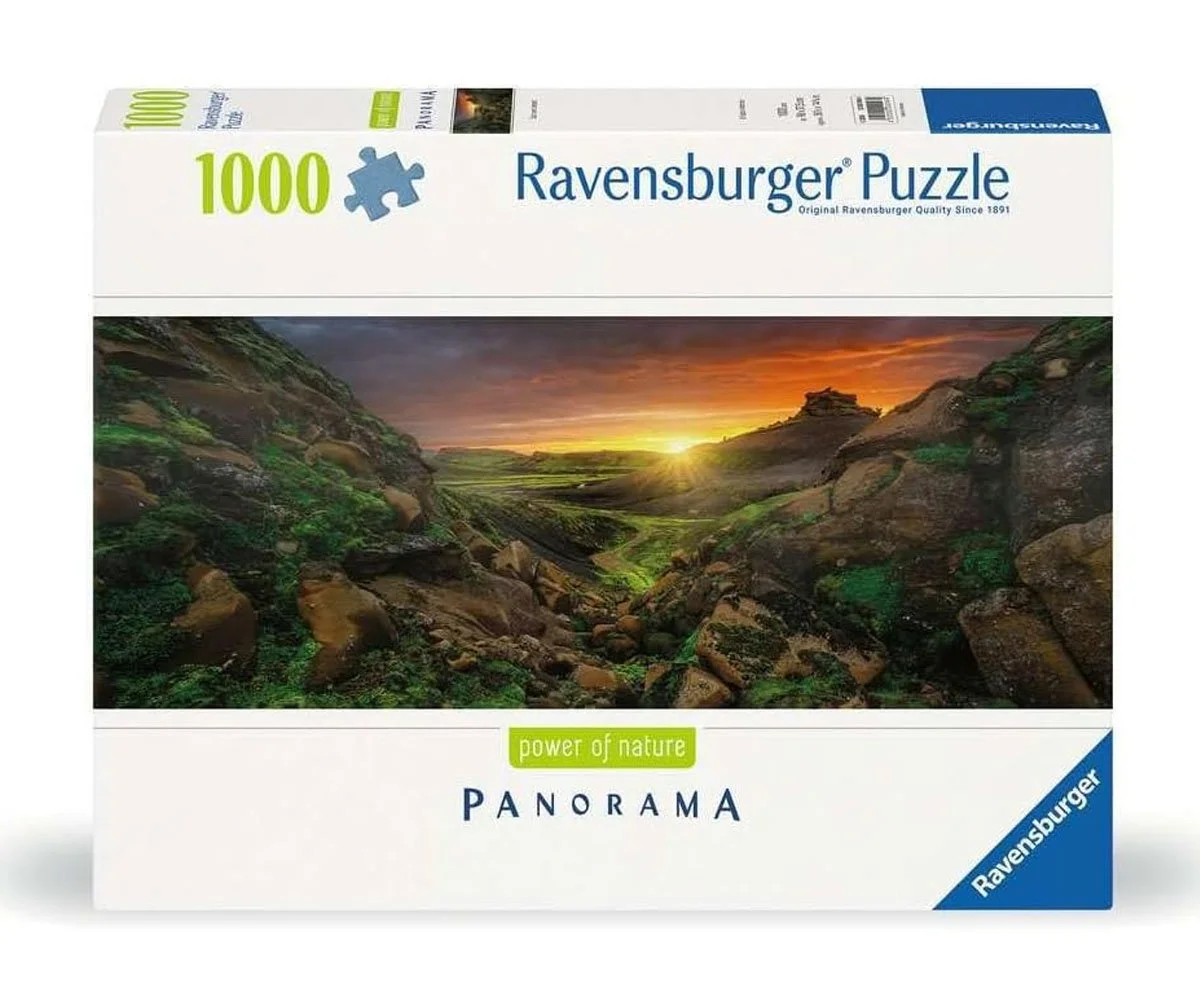 Ravensburger - Пъзел 1000 ел. - Слънце над Исландия