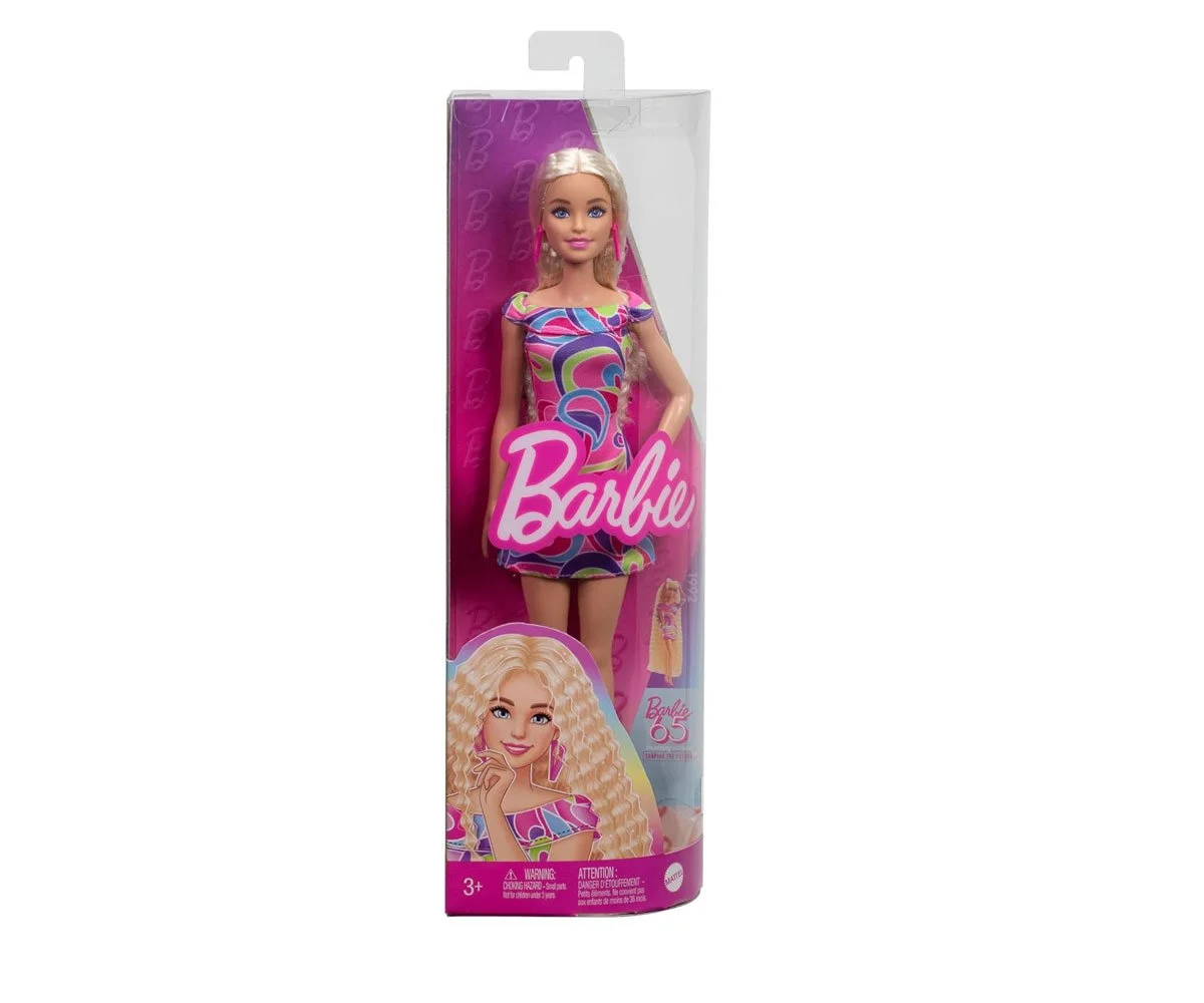 Barbie - кукла фашонистас, моден дизайн с дълга руса коса