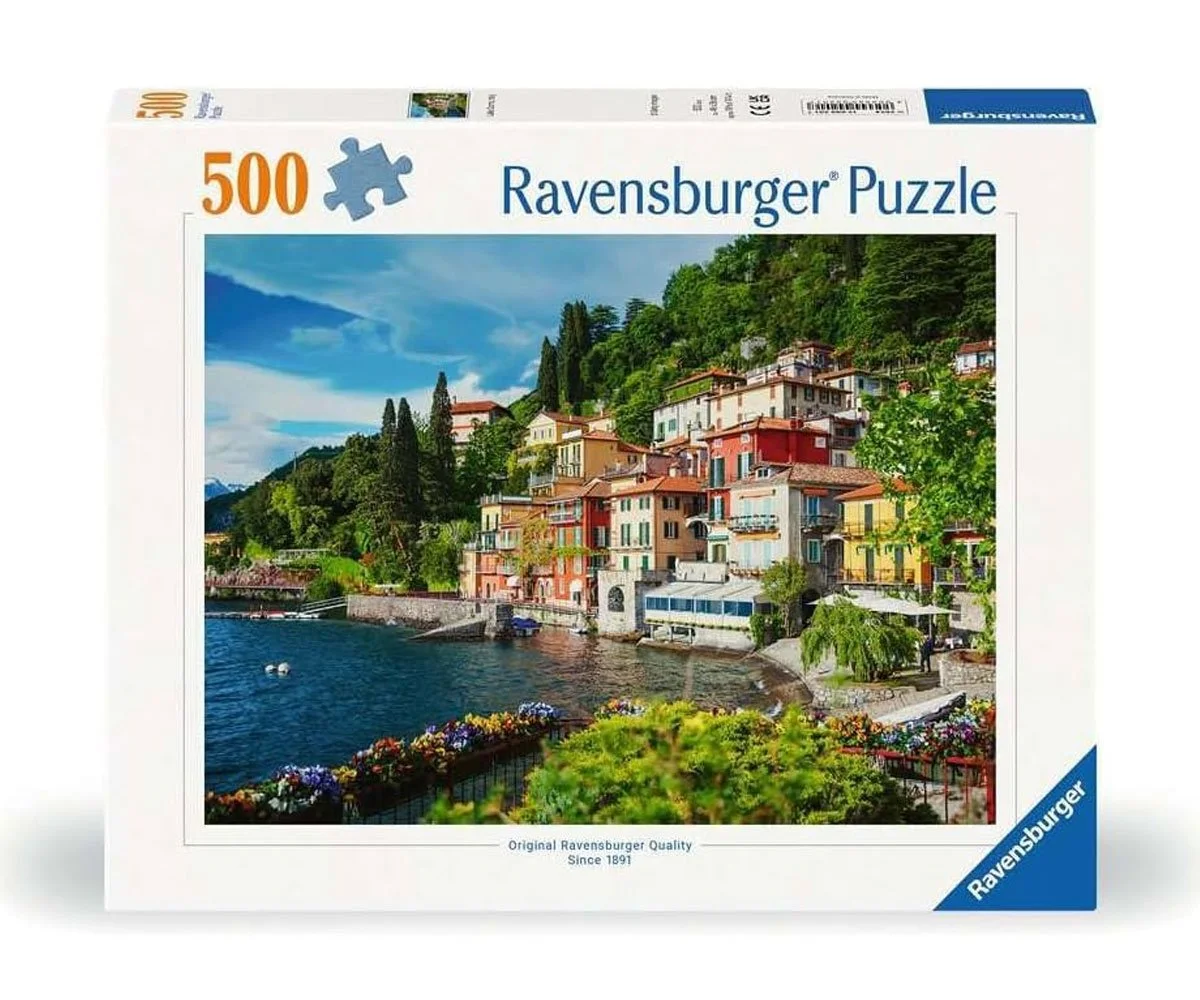 Ravensburger - Пъзел 500 ел. - Езерото Комо, Италия