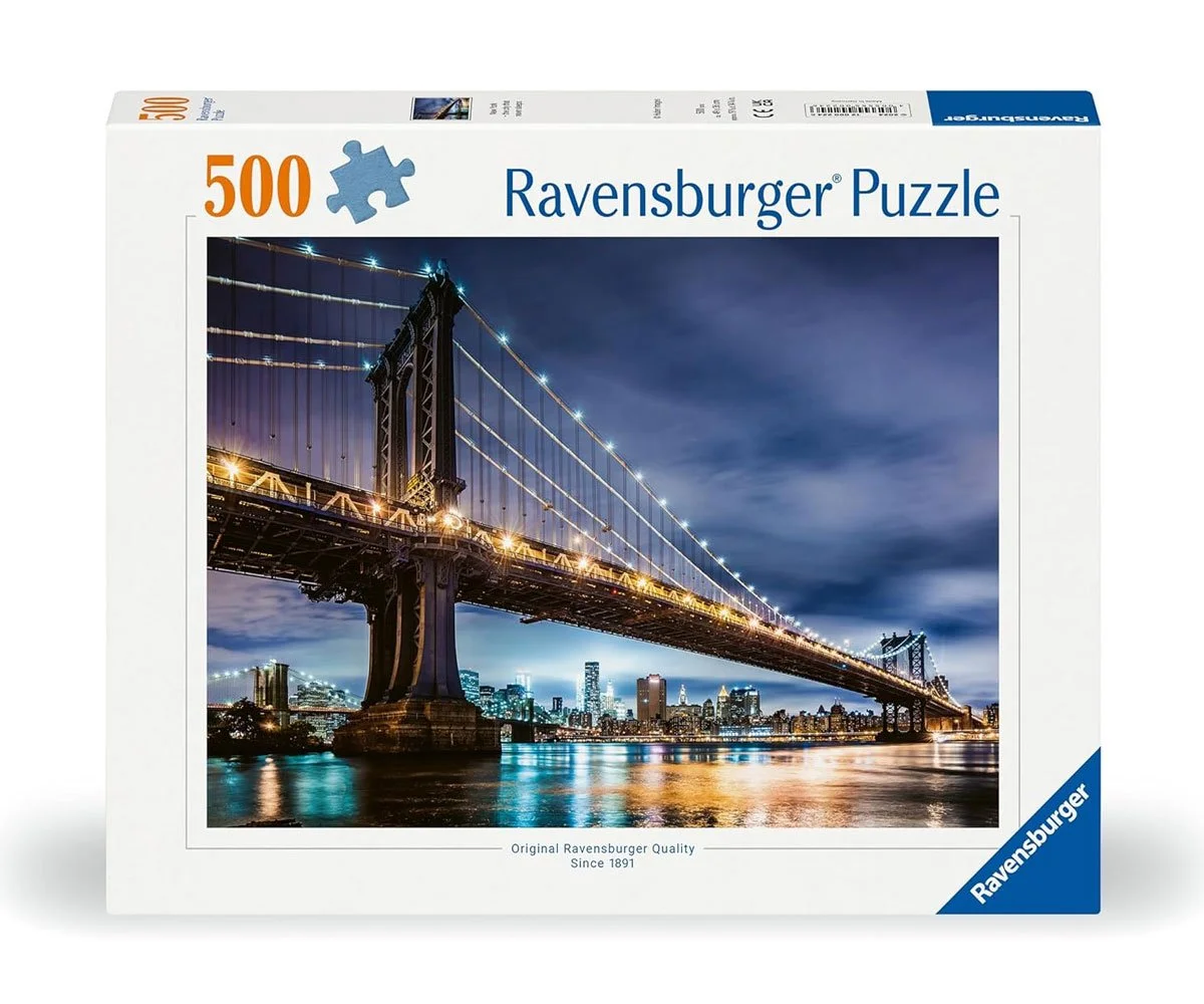 Ravensburger - Пъзел 500 ел. - Ню Йорк - градът, който никога не спи