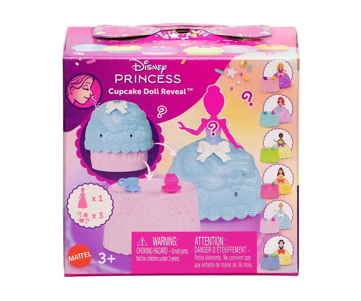 Disney Princess - мини кукли с разкриване кексче, асортимет
