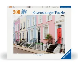 Ravensburger - Пъзел 500 ел. - Цветни градски къщи в Лондон