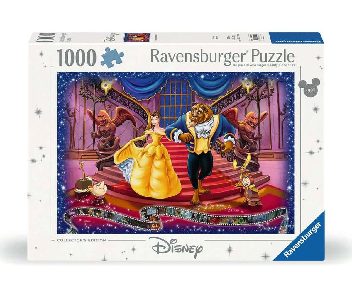 Ravensburger - Пъзел 1000 ел. - Дисни колекция - Красавицата и Звяра
