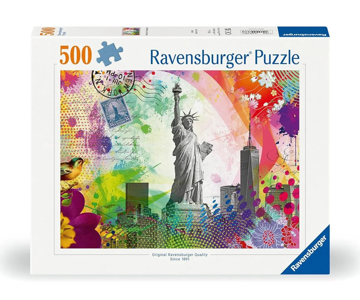 Ravensburger - Пъзел 500 ел. - Картичка от Ню Йорк