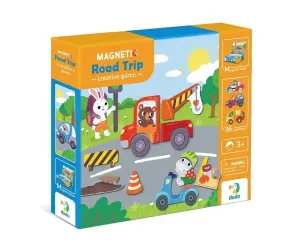 Dodo магнитна игра Автомобили 36 ч.