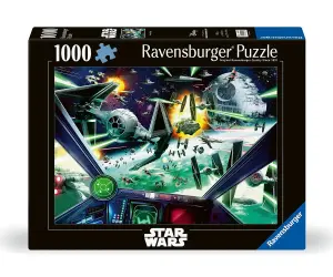 Ravensburger - Пъзел 1000 ел. - Междузвездни войни X-Wing Cockpit