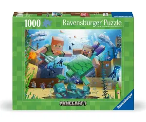 Ravensburger - Пъзел 1000 ел. - Майнкрафт мозайка