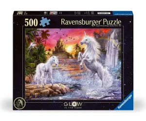 Ravensburger - Пъзел 500 ел. - Еднорози край реката