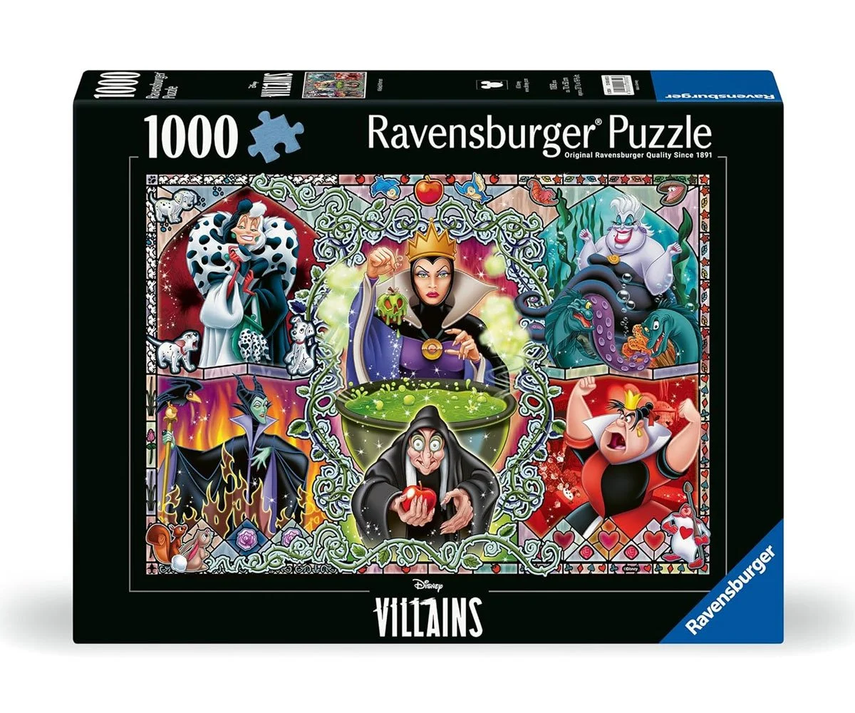 Ravensburger - Пъзел 1000 ел. - Дисни "Злодейки"