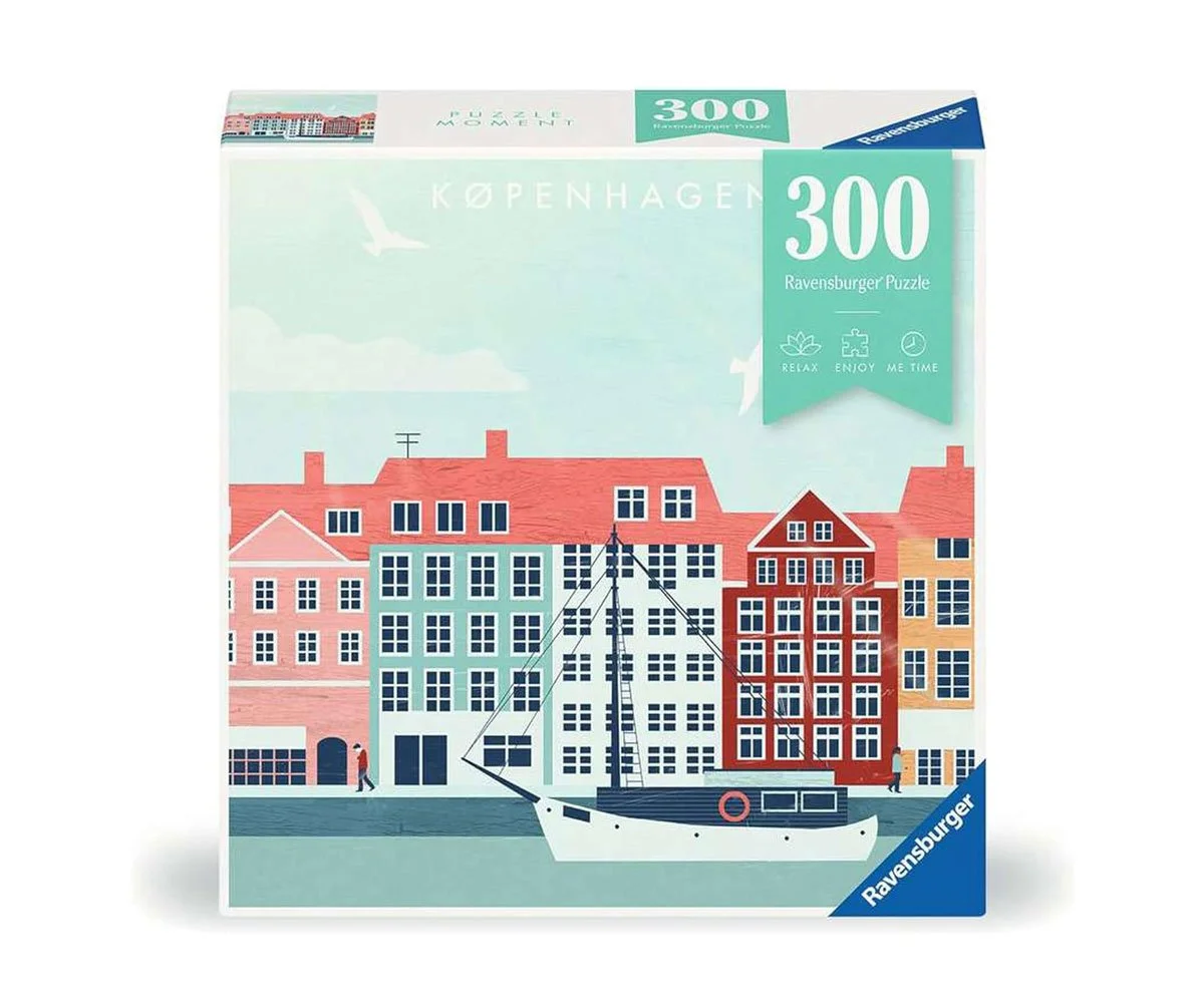 Ravensburger - Пъзел 300 ел. - Копенхаген