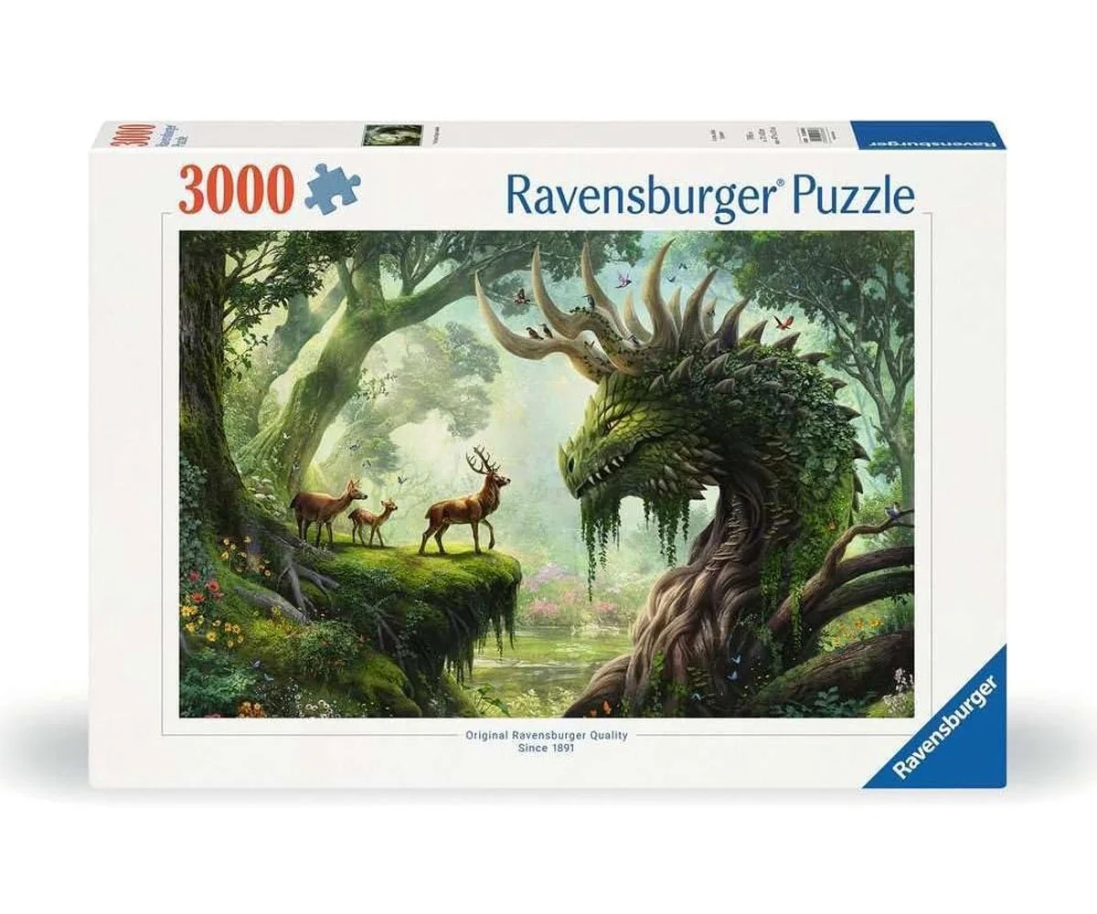Ravensburger - Пъзел 3000 ел. - Горският дракон се събужда
