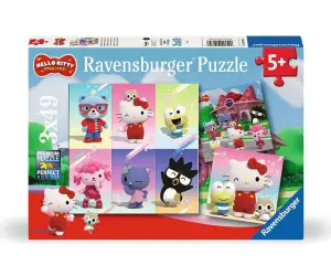 Ravensburger - Пъзел 3х49 ел. - Хелоу Кити