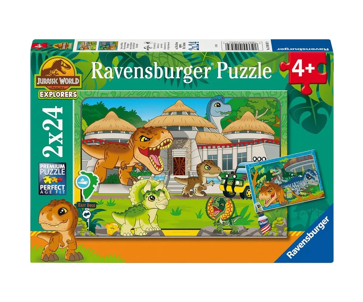 Ravensburger - Пъзел 2х24ел. - Дивият Живот