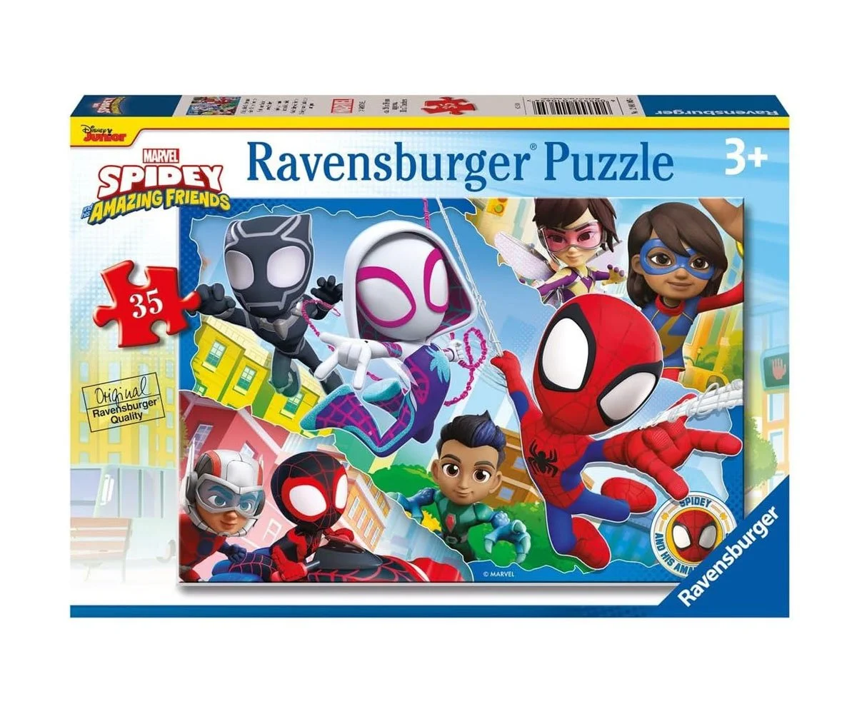 Ravensburger - Пъзел 35 ел. - Спайди и приятели