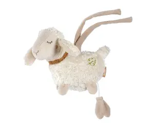 Fehn-Мини музикалана играчка Овца Bio Natur 14см