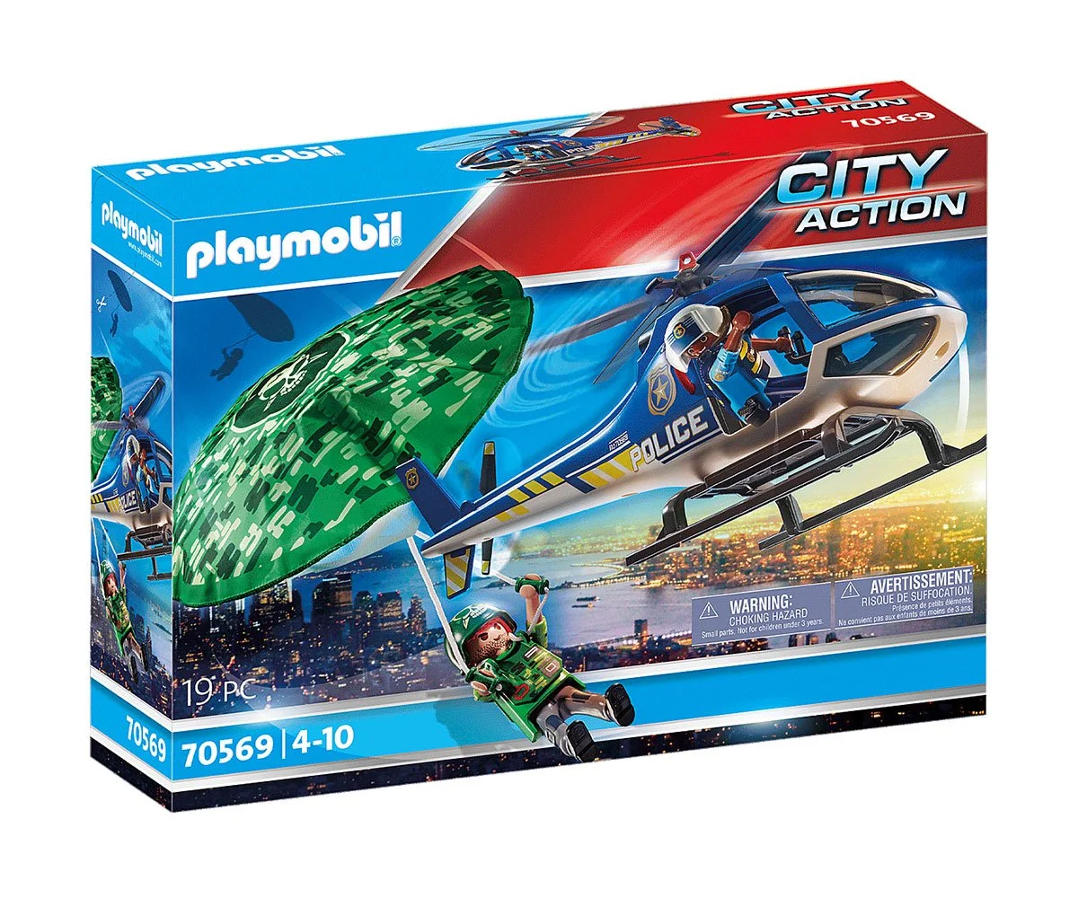 Playmobil - Полицейско преследване с хеликоптер