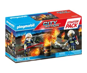 Playmobil - Стартов комплект: Противопожарна тренировка