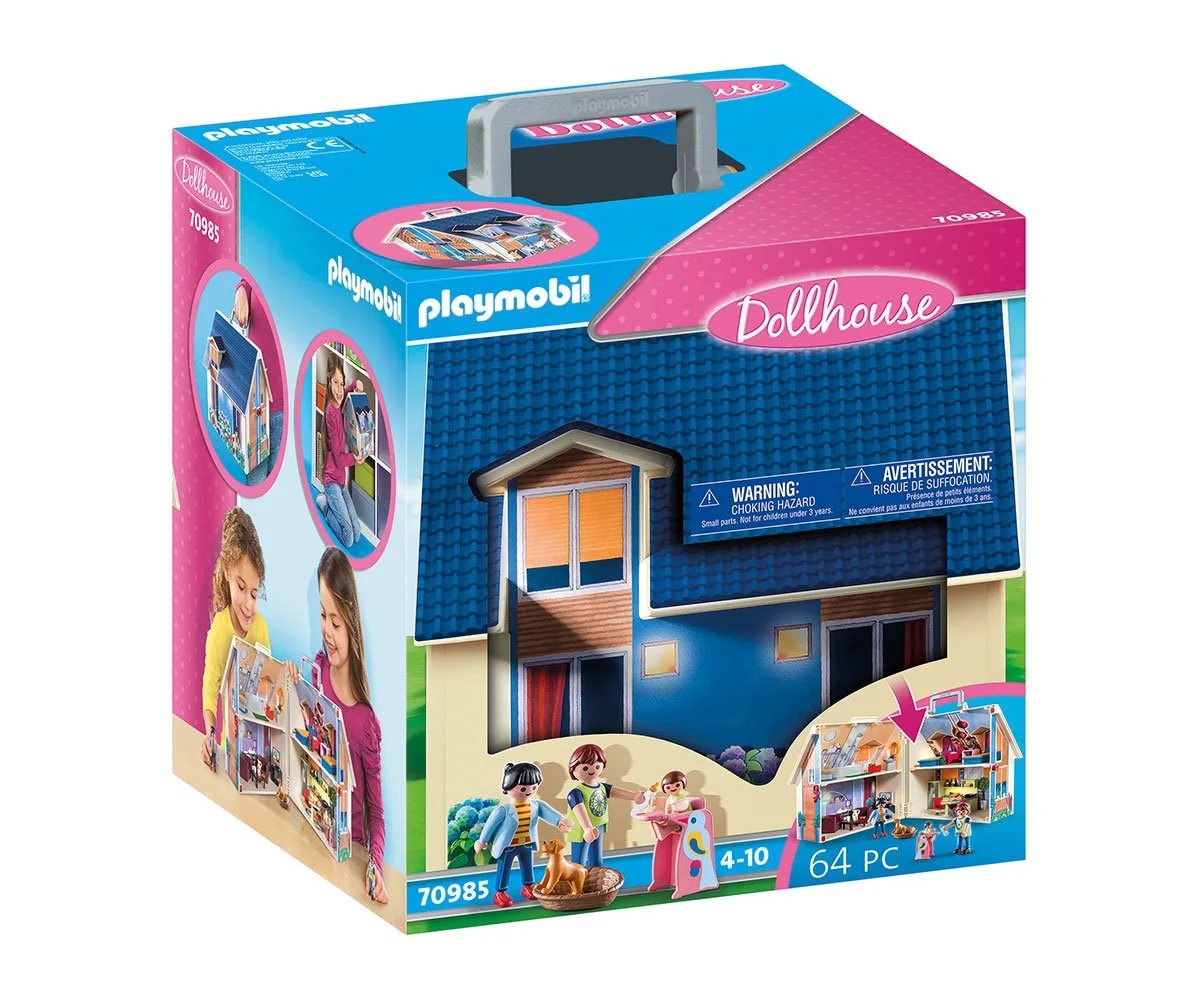 Playmobil - Вземете със себе си модерната къща за кукли
