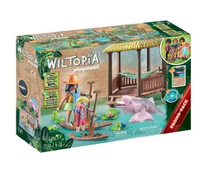 Playmobil - Wiltopia - Обиколка с гребане с речни делфини